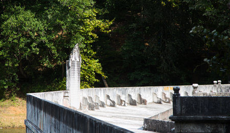 Old Barrage in Belgrad Forest, Istanbul, Turkeyのeditorial素材