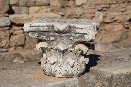 Architectural Order in Ephesus Ancient City, Izmir, Turkeyの写真素材