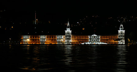 Kuleli Military High School in Istanbul City, Turkeyのeditorial素材