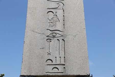 Obelisk of Theodosius in Istanbul City, Turkeyの写真素材