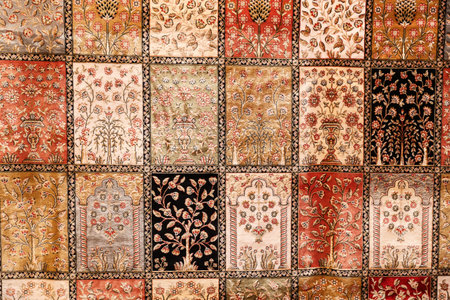 Detail of Turkish Carpet from Central Anatolia