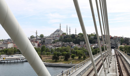 Suleymaniye Mosque in Istanbul City, Turkeyのeditorial素材