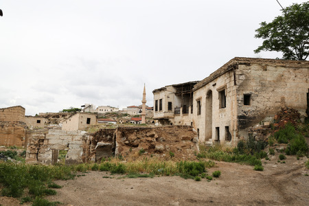 Old Houses in Avanos Town, Nevsehir City, Turkeyの写真素材