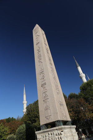 Obelisk of Theodosius in Istanbul City, Turkeyのeditorial素材