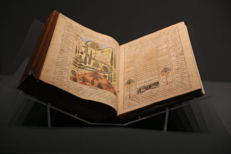 Page of an Old and Arabic book