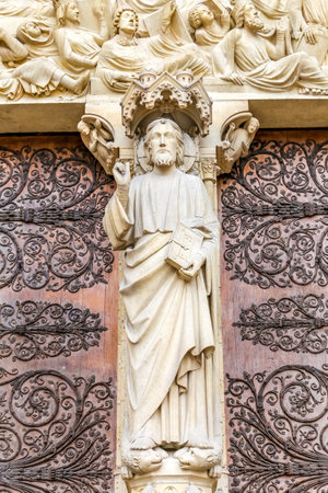 Notre-Dame de Paris Cathedral in Paris, France