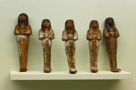Egyptian Historical Artifacts in Istanbul Archaeology Museum, Istanbul City, Turkeyのeditorial素材