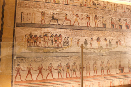Tomb in Valley of the Kings, Luxor City, Egypt