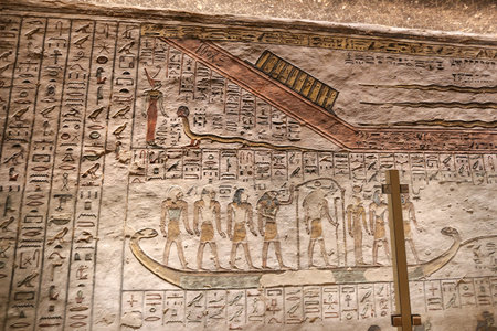 Tomb in Valley of the Kings, Luxor City, Egypt