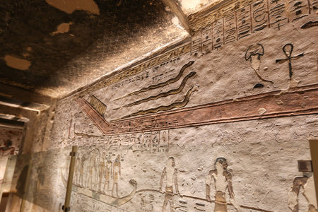 Tomb in Valley of the Kings, Luxor City, Egypt