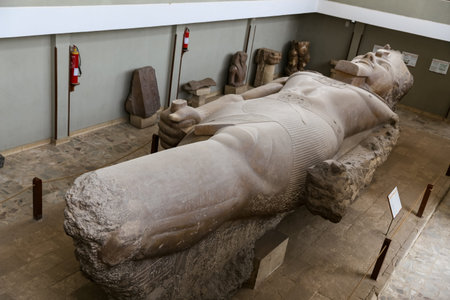 Statue of Ramesses II in Memphis, Cairo City, Egypt