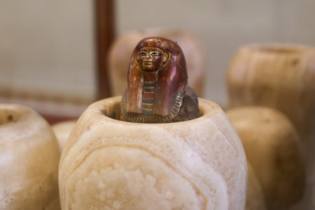 Staue in Egyptian Museum, Cairo City, Egypt