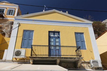 Traditional House in Symi Island in Greece