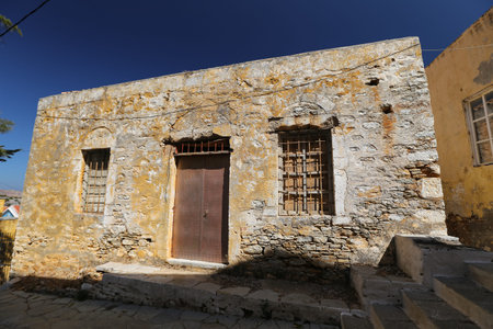 Traditional House in Symi Island in Greece