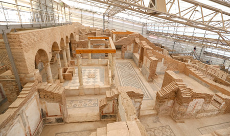 Terrace Houses in Ephesus Ancient City, Izmir City, Turkey