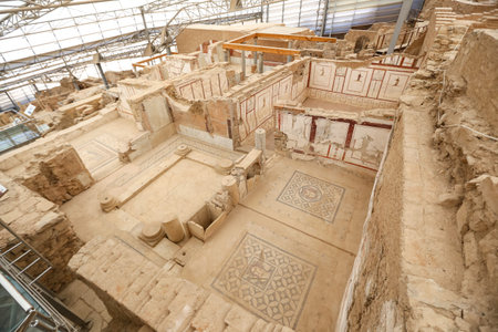 Terrace Houses in Ephesus Ancient City, Izmir City, Turkey