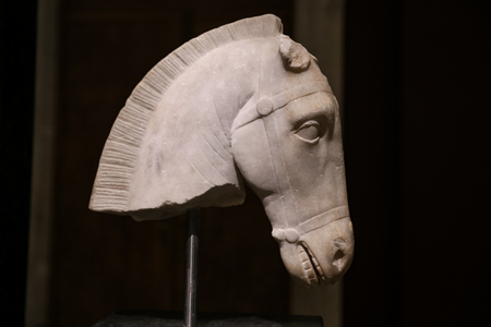 Staue in Istanbul Archaeology Museum, Istanbul City, Turkeyのeditorial素材