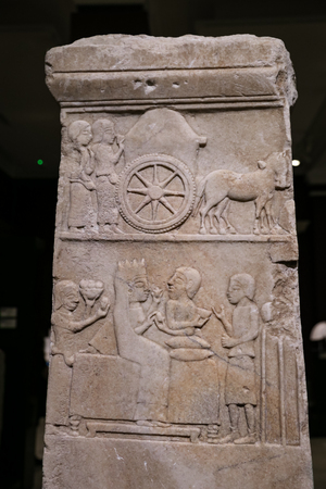 Staue in Istanbul Archaeology Museum, Istanbul City, Turkeyのeditorial素材