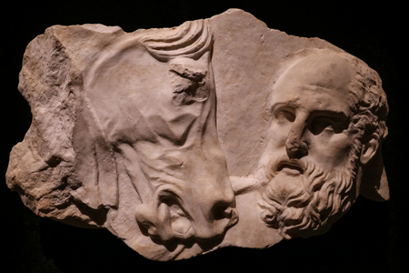 Staue in Istanbul Archaeology Museum, Istanbul City, Turkeyのeditorial素材