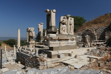 Ephesus Ancient City in Selcuk Town, Izmir City, Turkey