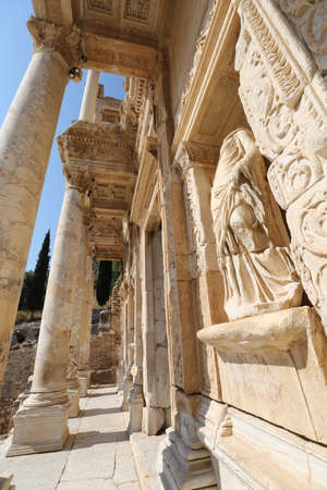 Ennoia, Intelligence Statue in Ephesus Ancient City, Selcuk Town, Izmir City, Turkeyの写真素材