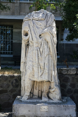 Statue in Izmir Museum, Izmir City, Turkeyのeditorial素材
