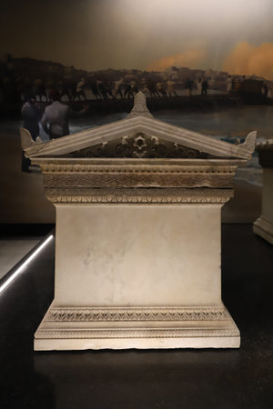 Sarcophagus in Istanbul Archaeological Museums, Istanbul City, Turkey