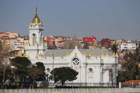 Bulgarian St. Stephen Church in Istanbul City, Turkeyの写真素材