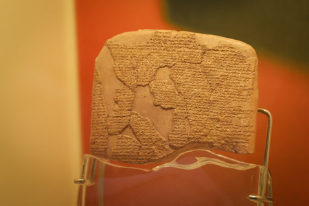 Treaty of Kadesh in Istanbul Archaeology Museum, Istanbul, Turkeyのeditorial素材