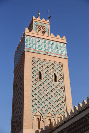Moulay el Yazid Mosque in Marrakech City, Morocco