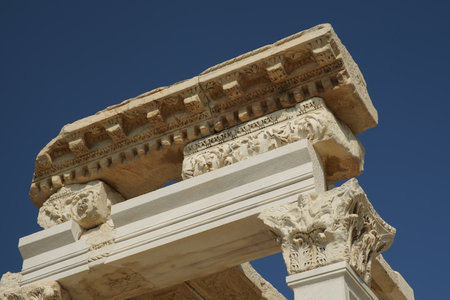 Laodicea on the Lycus Ancient City in Denizli City, Turkiyeのeditorial素材