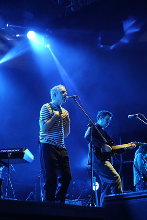 ISTANBUL, TURKIYE - SEPTEMBER 24, 2022: Belle and Sebastian Concert in Cheerz Festival,