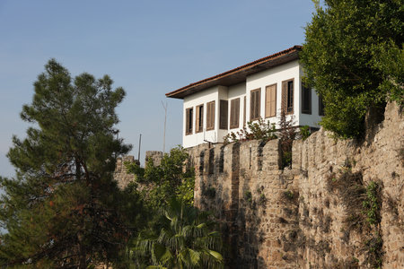 Historic House in Antalya City Old Town, Turkiyeの写真素材