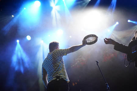 ISTANBUL, TURKIYE - SEPTEMBER 24, 2022: Belle and Sebastian Concert in Cheerz Festival,のeditorial素材