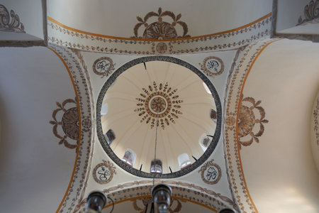 ISTANBUL, TURKIYE - FEBRUARY 25, 2023: Dome of Church Mosque of Vefa in Fatih districtのeditorial素材