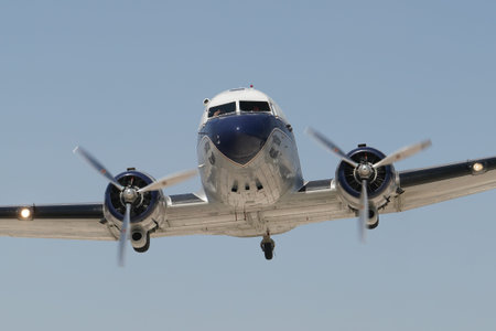 ESKISEHIR, TURKIYE - SEPTEMBER 18, 2022: M.S.O Air and Space Museum Douglas DC-3A (2204) display in...