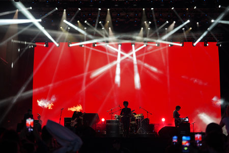 ISTANBUL, TURKIYE - MAY 25, 2023: Turkish Singer Mavi concert in Istanbulのeditorial素材