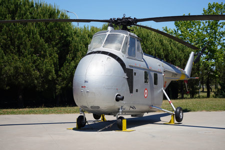 ISTANBUL, TURKIYE - JUNE 01, 2024: Turkish Air Force Sikorsky UH-19B Chickasaw (55-714) displayed at...