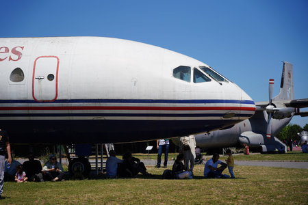 ISTANBUL, TURKIYE - JUNE 01, 2024: Istanbul Airlines Sud Aviation SE 210 Caravelle 10R (253)...