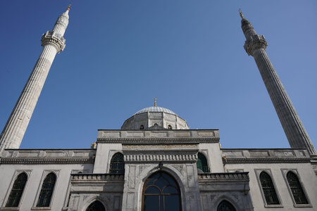 Pertevniyal Valide Sultan Mosque in Istanbul City, Turkiye