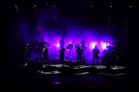 ISTANBUL, TURKIYE - JULY 24, 2024: Turkish Singer Karsu Concert in Istanbulのeditorial素材