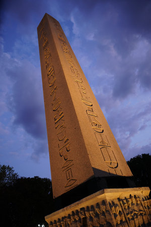 Obelisk of Theodosius in Istanbul City, Turkiye