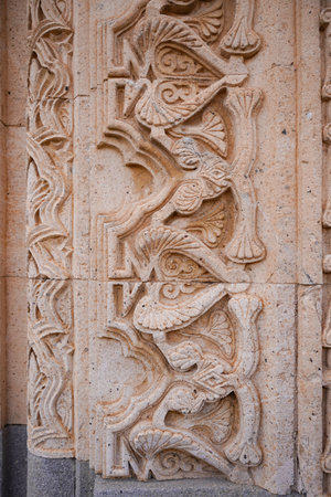 Esrefoglu Mosque in Beysehir Town, Konya City, Turkiyeの写真素材