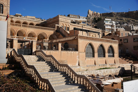 Traditional Building in Mardin City, Turkiye