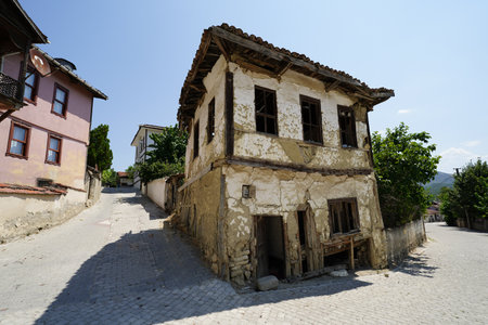 Old Building in Tarakli Town, Sakarya City, Turkiyeの写真素材