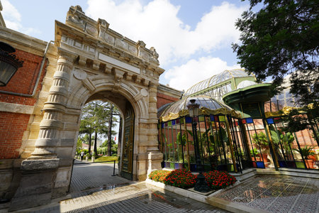 Yildiz Palace in Istanbul City, Turkiyeのeditorial素材