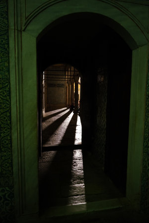 Building in Topkapi Palace, Istanbul City, Turkiyeの写真素材