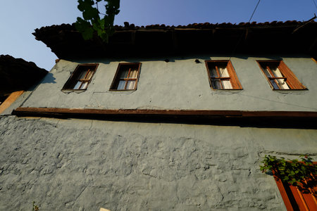 Old building in Cumalikizik Village, Bursa City, Turkiyeの写真素材