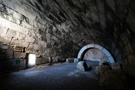 Roman Theatre of Iznik Town, Turkiyeの写真素材