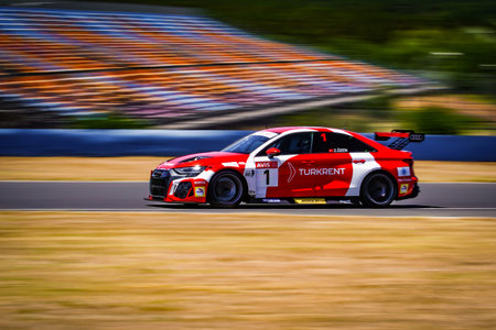 ISTANBUL, TURKIYE - JULY 05, 2025: Touring Car in Istanbul Park Circuit during Turkish Touring Car...